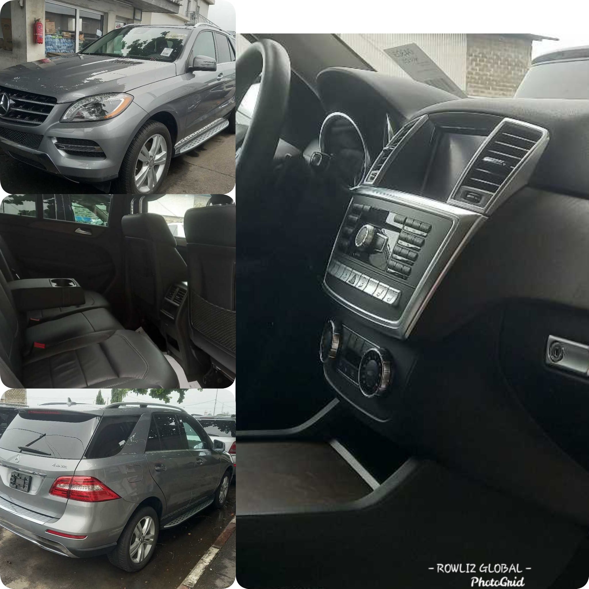 Foreign used 2015 Mercedes benz ml350 4matic