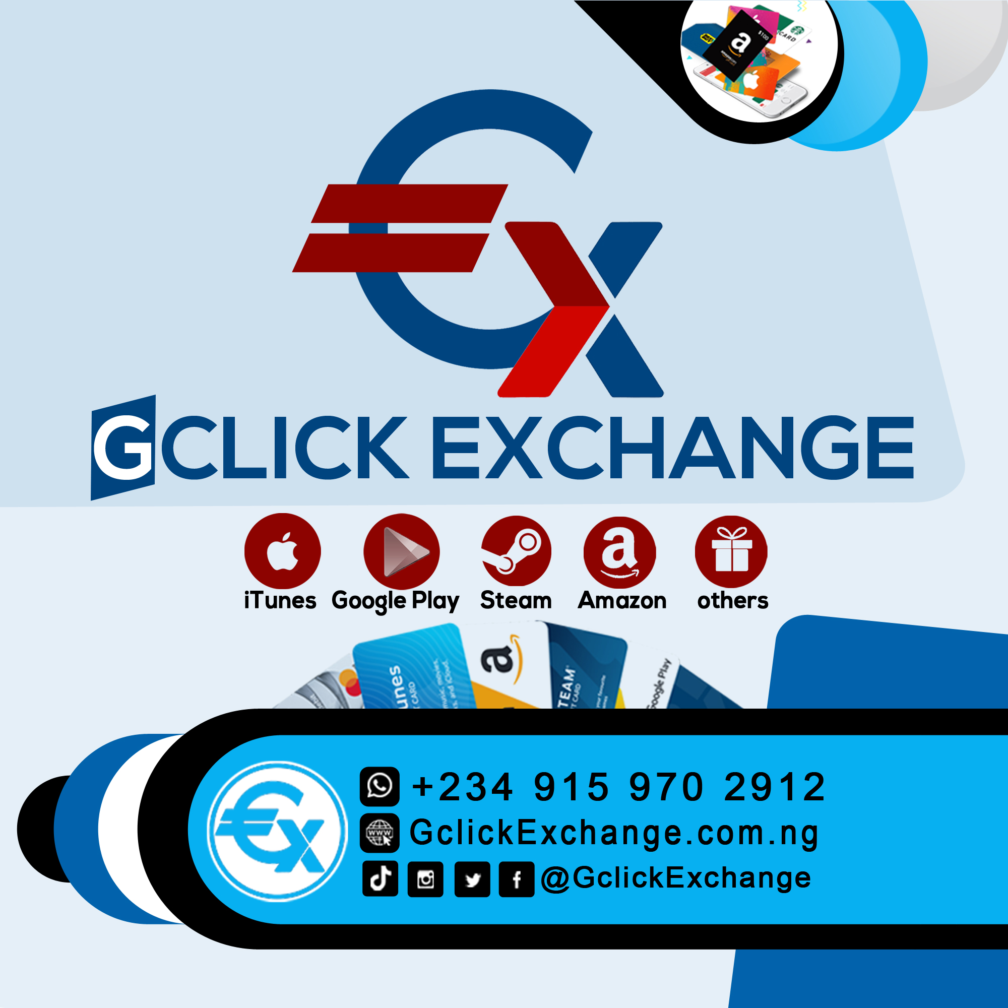 Gclick Exchange - Nigeria's Gift Card Trading Hub