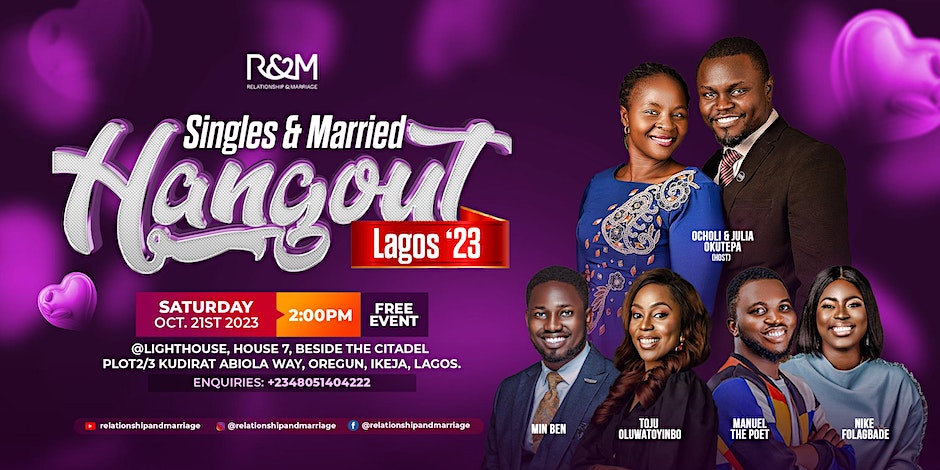 Singles and Married Hangout Lagos 2023