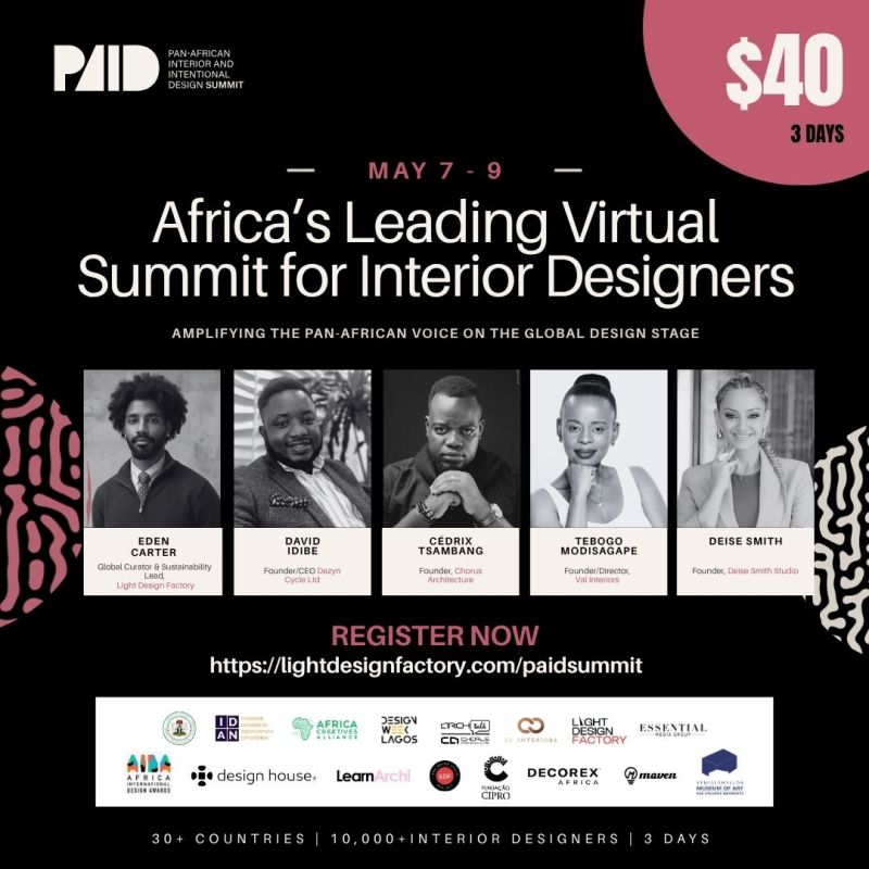 PAID Summit 2026 __ Africa's Leading Virtual Summit for Interior Designers