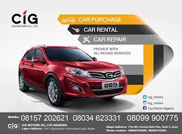 CIG Motors Company Limited